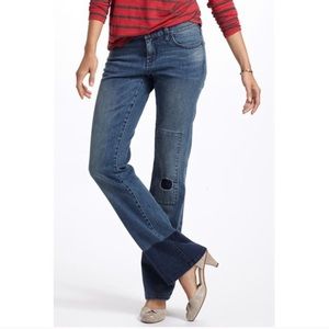 Anthropologie Holding Horses Claire Patch Jeans 27